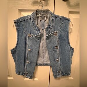 Cambridge Dry Goods Blue Denim Vest